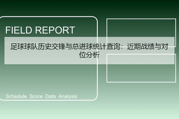 足球球队历史交锋与总进球统计查询：近期战绩与对位分析